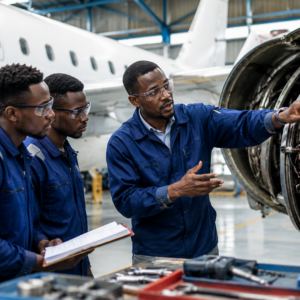 Aircraft engineering training