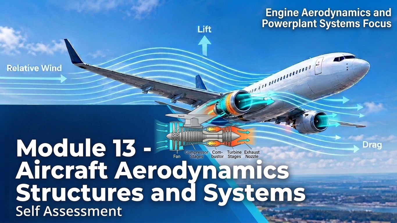 Module 13: Aircraft Aerodynamics, Structures and Systems – Self-Assessment