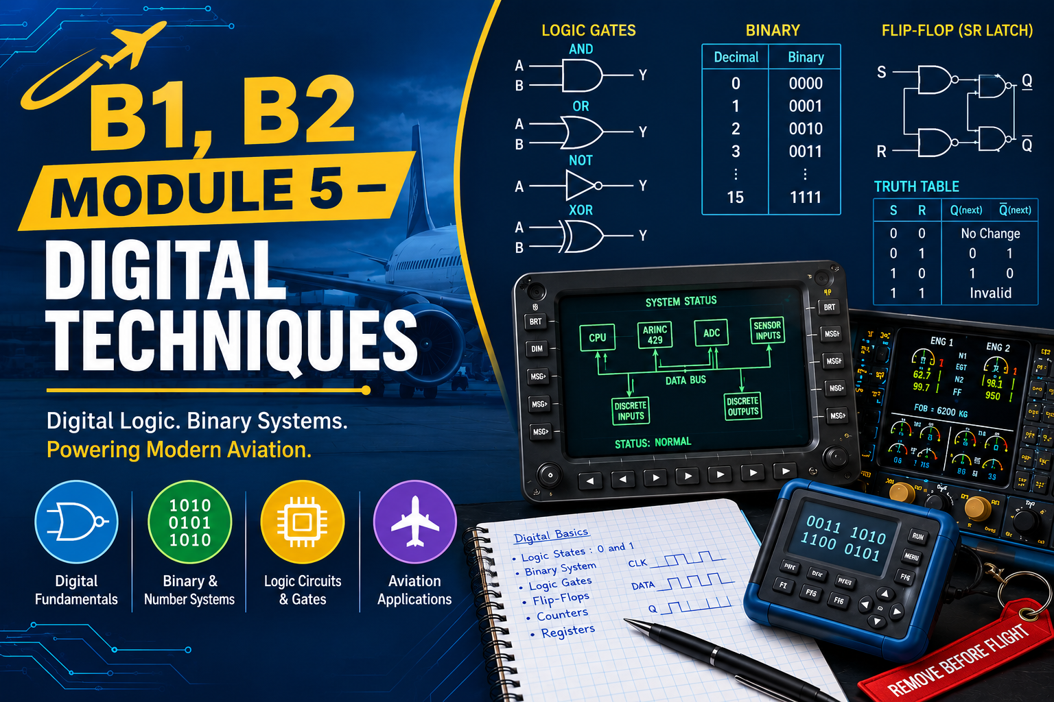 Module 5: Digital Techniques, Electronic Instrument Systems